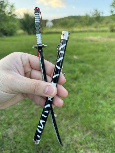 Fém Anime kulcstartó Sanemi Nichirin