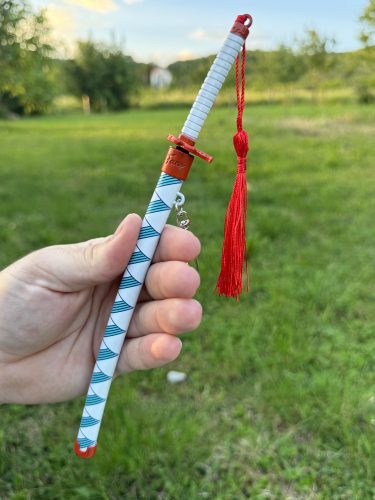 Fém Anime kulcstartó Rengoku Nichirin